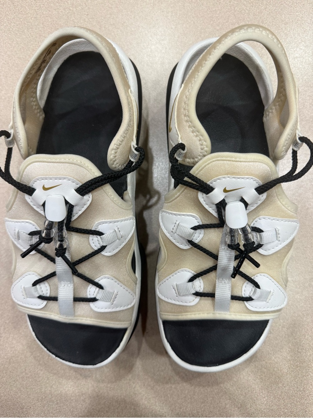 Nike Air Max Koko Serena Williams SWDC Sandals White Gold DJ1453-100 Size 7